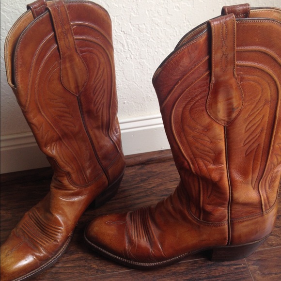1883 Lucchese Original San Antonio Cowboy Boots - Picture 1 of 8